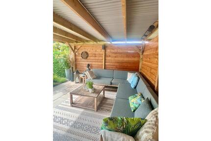 Wunderschöne renovierte 3-Zi.-Gartenwohnung in 86937 Scheuring