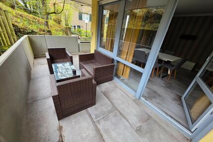 Möblierte 3-Zi.-Whg. in Gerbrunn (102m2), Balkon, 2 Duplex-Plätze - Estenfeld