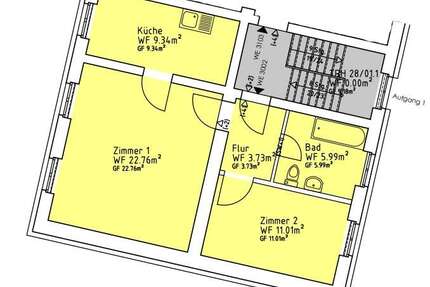 Wohnung zum Mieten in Mittenwalde 655,00 € 53 m²