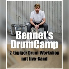 Bennet´s DrumCamp 2026 - 2 Tage Drum-Workshop mit Musikern für Erwachsene