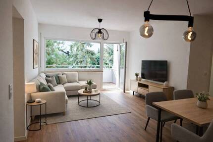 * 2-Zimmer Wohnung in Bruchköbel - frisch renoviert, modern, von privat *