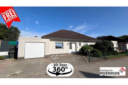 Bungalow mit Garage und Wintergarten in zentrumsnaher Lage ** provisionsfrei für den Käufer - Lathen