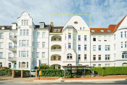 Wohnung zum Kaufen in Kiel Blücherplatz 485.000,00 € 119 m² - Kiel / Blücherplatz