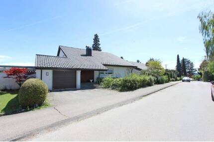 Großes Architektenhaus mit traumhaft schöner Bergsicht! - Wangen