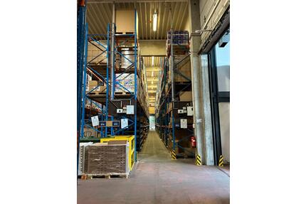 990 - 2.240m² Hochregallager + 6.000m² Hallen zu vermieten - Hemsbach