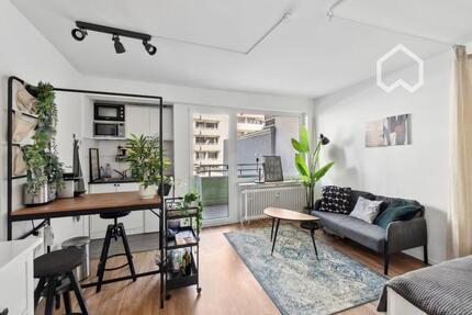 Modernes möbliertes Appartement mit Balkon in Derendorf - Düsseldorf