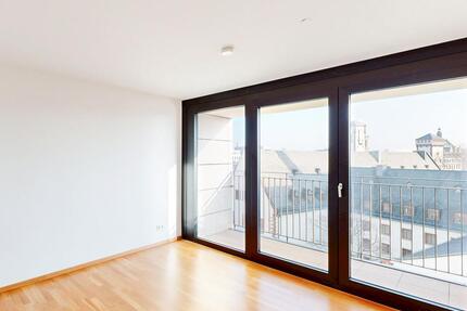 Exklusives 1-Zimmer-Apartment mit Loggia und tollem Ausblick - Frankfurt am Main