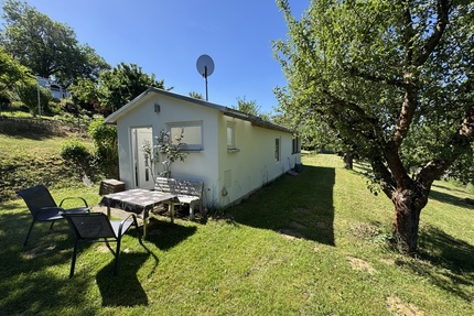 Eigentumsgarten mit Bungalow und Nebengebäude in Gera-Zschippern