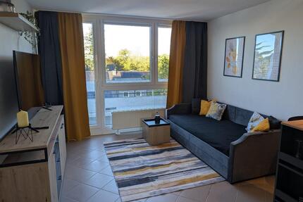 Möbliertes Apartment WI 01.01.2027. Wohnung mit Balkon und Möbeln - Wiesbaden Biebrich