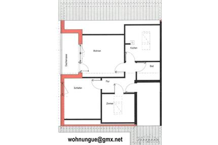 Helle 3 Zi. DG Wohnung mit Dachterrasse in ruhiger Lage - Ulm Söflingen