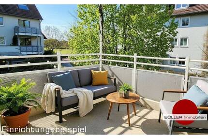 Schöner Wohnen im Grünen! Sonnige 3-Zi. Wohnung mit Balkon. - Erlangen Büchenbach