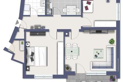 Wohnung zum Kaufen in Hardheim 89.000,00 € 63.28 m²