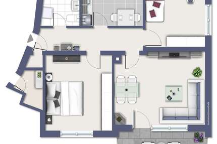 Wohnung zum Kaufen in Hardheim 99.000,00 € 63.28 m²