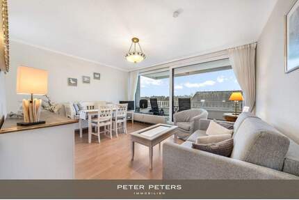 2-Zimmer Wohnung mit Südausrichtung zentral in Wenningstedt