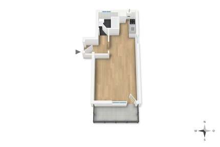 Wohnung zum Kaufen in Speyer 94.900,00 € 40.44 m²