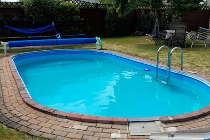 Gepflegte 3-Raum Wohnung mit Garten und Pool in Annaburg