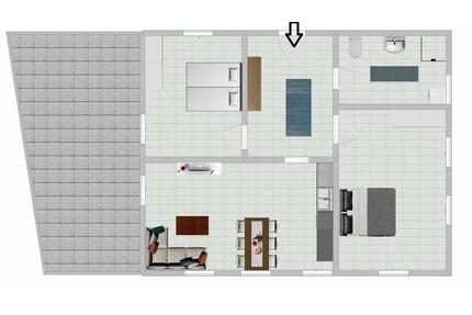 80 qm Wohnung in Hennef Uckerath - Hennef (Sieg)