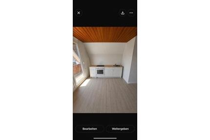 1 Zimmer Wohnung mit Balkon in metterzimmern zum vermieten - Bietigheim-Bissingen