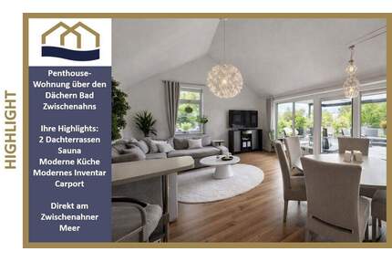 Einfach WOW- Ihre Ruheoase über den Dächern von Bad Zwischenahn mit Sauna und 2 großen Dachterrassen