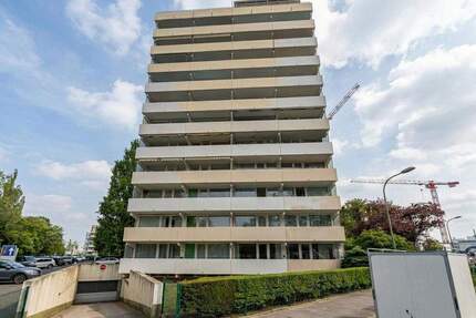 Helles 2-Zimmer-Apartment mit Balkon nahe S-Bahn Kaiserlei - Offenbach am Main