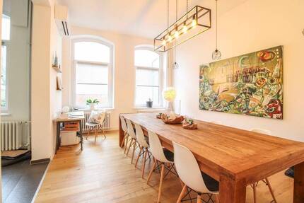 Exklusiver Altbau mit privatem Garten, moderner Raumaufteilung & variabler Wohnstruktur - Hannover Mitte