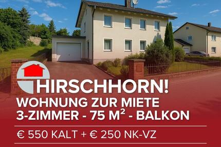 Hirschhorn! Sonnige 3-Zimmer-Wohnung mit Balkon - Wurmannsquick