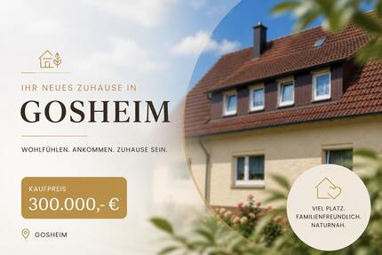 Einfamilienhaus mit Wintergarten und viel Potenzial - Gosheim