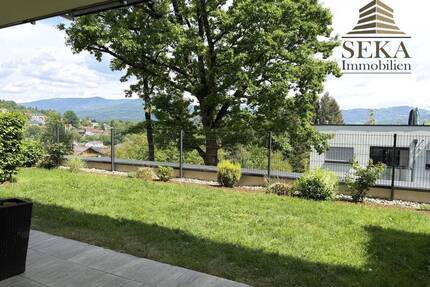 Terrasse, Rasen, schöner Blick! 2-Zimmer-Wohnung in Deggendorf