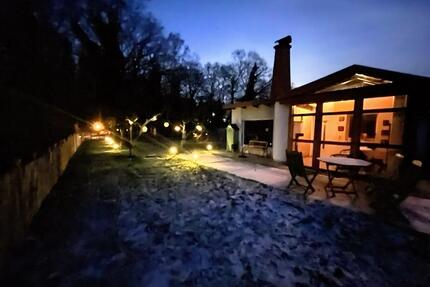 Rostock Kamin Ferienbungalow Hund erlaubt Last Minute frei