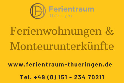 Ferienwohnungen, Monteurunterkünfte für Sonneberg, Neustadt bei Coburg, Rödental..., Eisfeld... - Frankenblick
