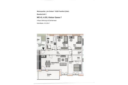 Attraktive Neubau-Eigentumswohnung in Odernähe - 101,36 m² - Frankfurt (Oder)