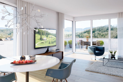 Neubau-Eigentumswohnung mit tollem Ausblick in Stühlingen