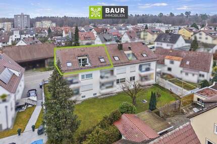 360° I Helle 3-Zimmer-Dachgeschosswohnung in Friedrichshafen