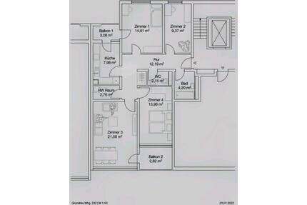4 Zimmer Wohnung mit grandioser Aussicht - Waiblingen Beinstein