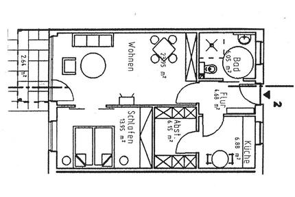 Stade seniorengerechte 2-Zimmer Wohnung zu vermieten