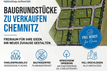 Grundstück zu verkaufen in Chemnitz 130.350,00 € 1616 m²