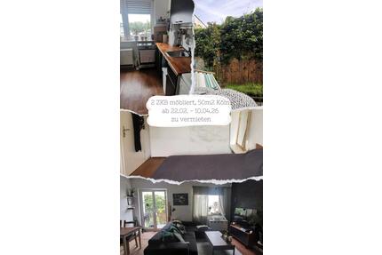 Wohnung zur Zwischenmiete 22.02. - 10.04. in Köln Bickendorf