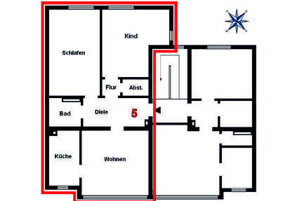 Wohnung zum Kaufen in Düsseldorf 215.000,00 € 76 m²