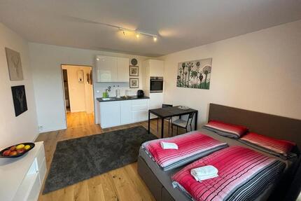 Vollmobilierte Studio-Wohnung mit Garage in Erkrath neben D‘dorf