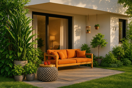 Wunderschöne 3 Zimmer Wohnung mit Terrasse und Privatgarten - Bayreuth Kreuzstein