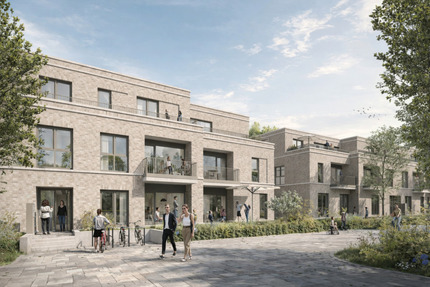 WBS erforderlich: Neubau Penthouse mit Dachterrasse nahe Münster - Nordwalde