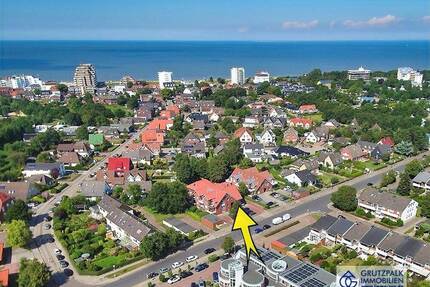 DUHNEN: Urlaubswohnung mit Balkon, Bad mit Fenster, kurze Fußwege zum Sandstrand und ins Dorfzentrum - Cuxhaven