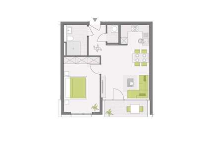 Wohnung zum Kaufen in Weinstadt-Endersbach 342.200,00 € 52.31 m²