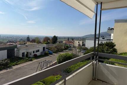 Traumhafter Weitblick- 3-Zimmerwohnung mit Balkon und Terrasse - Neustadt Haardt