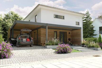 Hausbau in Marl – modernes Stadthaus mit Grundstücksservice