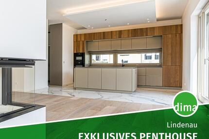 Hinterhaus-Penthouse mit großer, sonniger Terrasse, Einbauküche, Kamin, TG-Stellplätzen u.v.m. - Leipzig Altwest