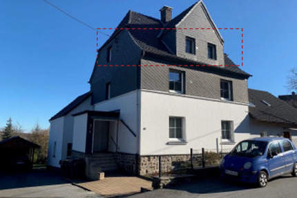 40qm, Dachgeschoss, Badewanne, Luftwärmepumpe, ruhige Lage - Hemer