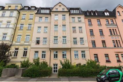 Balkon - Altbau - vermietet | 2-Zimmer-Eigentumswohnung Plauen Haselbrunn