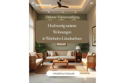 Diskrete Vorvermietung: Sanierte Maisonette-Wohnung in Weinheim-Lützelsachsen