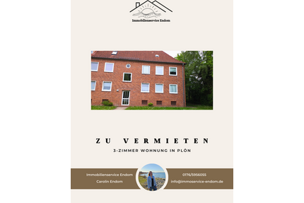 Wohnung zum Mieten in Plön 410,00 € 62.27 m²